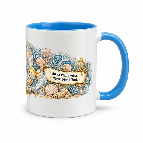 Baby Becher Fische — (Hell)Blau/Weiß