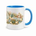 Baby Becher Krebs — (Hell)Blau/Weiß